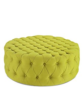 Modway - Amour Upholstered Fabric Ottoman