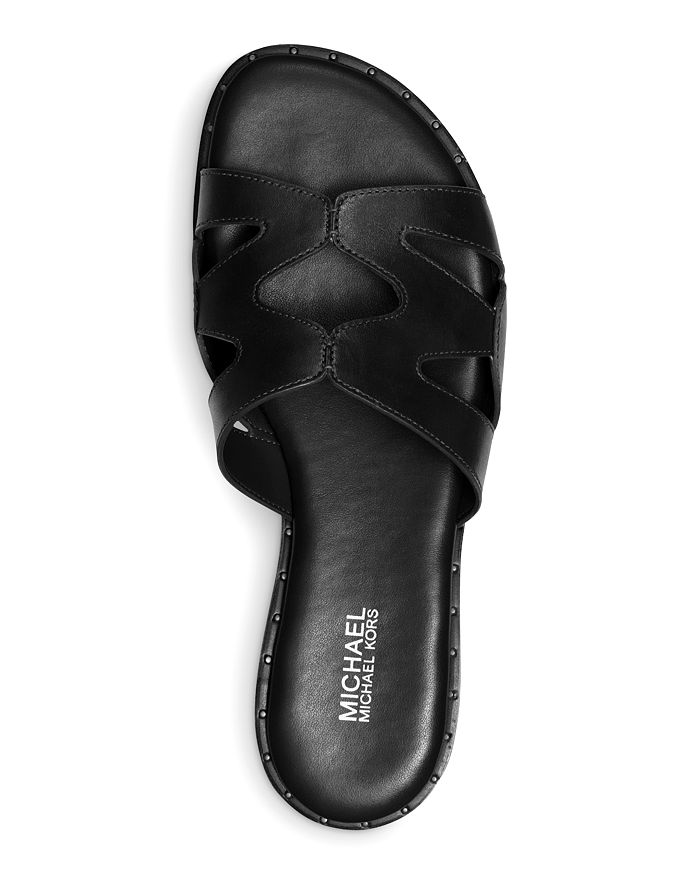 michael kors slide in sandals