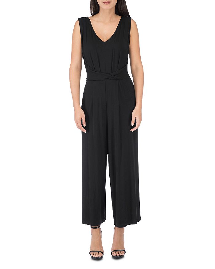 B Collection By Bobeau Amelie Sleeveless Wide-leg Knit Jumpsuit In ...