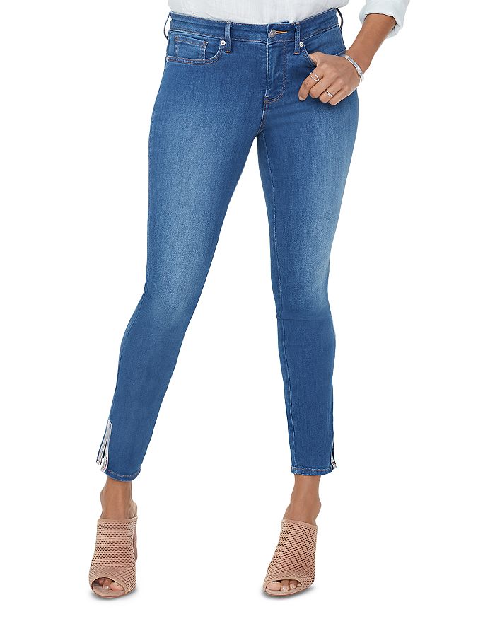 NYDJ Ami Ankle Tape Trim Skinny Jeans in Ladera | Bloomingdale's