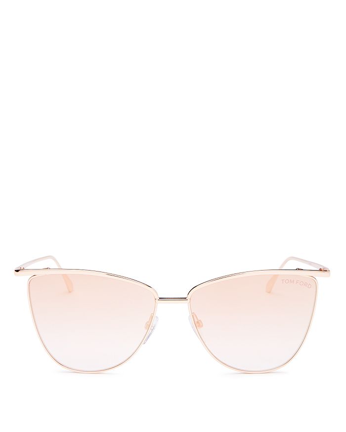 Tom Ford Women S Veronica Cat Eye Sunglasses 58mm In Gold