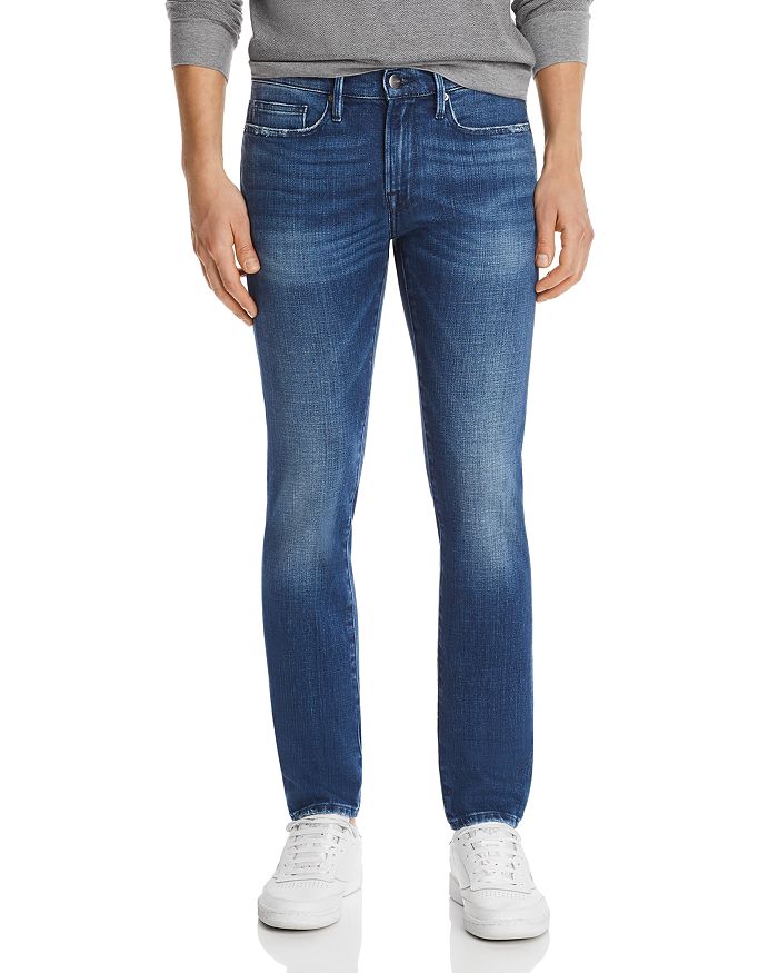 FRAME L'Homme Skinny Fit Jeans in Covell - 100% Exclusive | Bloomingdale's