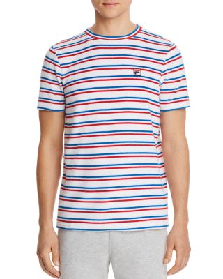 FILA - Lucio Striped Terry Cloth Tee