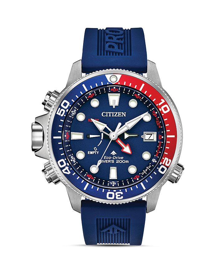 Shop Citizen Promaster Aqualand Eco-drive Watch, 46mm In Blue/blue