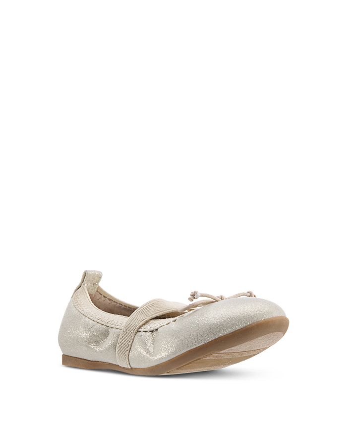 Nina Girls' Esther-t Patent Ballet Flats - Walker, Toddler In Platino