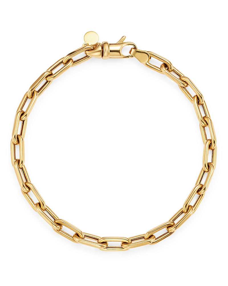 Zoe Lev 14k Yellow Gold Large Open Link Chain Bracelet In Gold