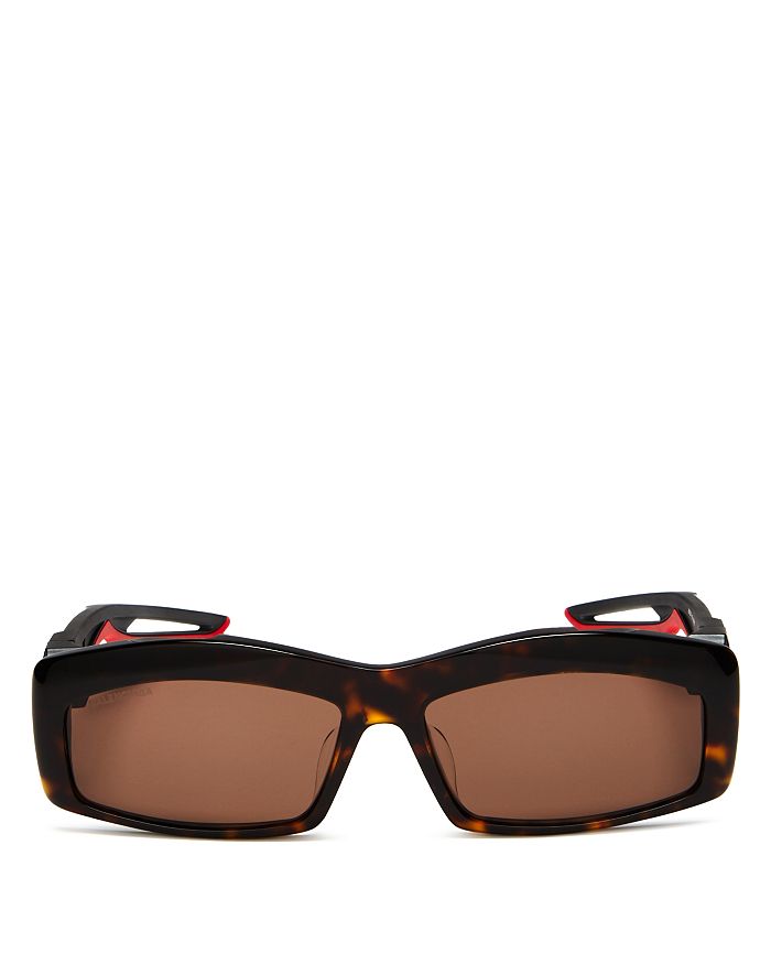 Balenciaga hybrid 2024 rectangle sunglasses