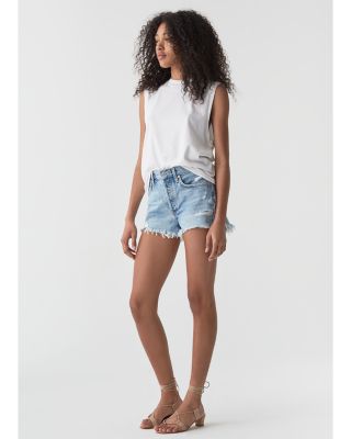 Parker Vintage Cutoff Denim Shorts in Swapmeet