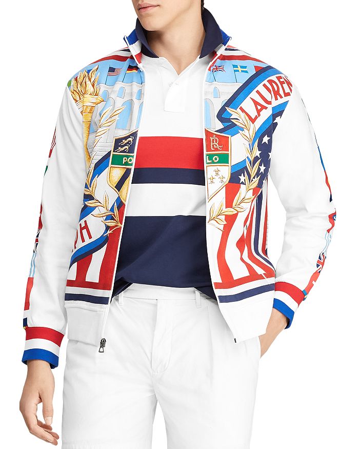 Ralph lauren graphic discount track jacket