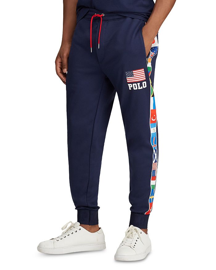 Polo ralph lauren basic fleece track pants best sale