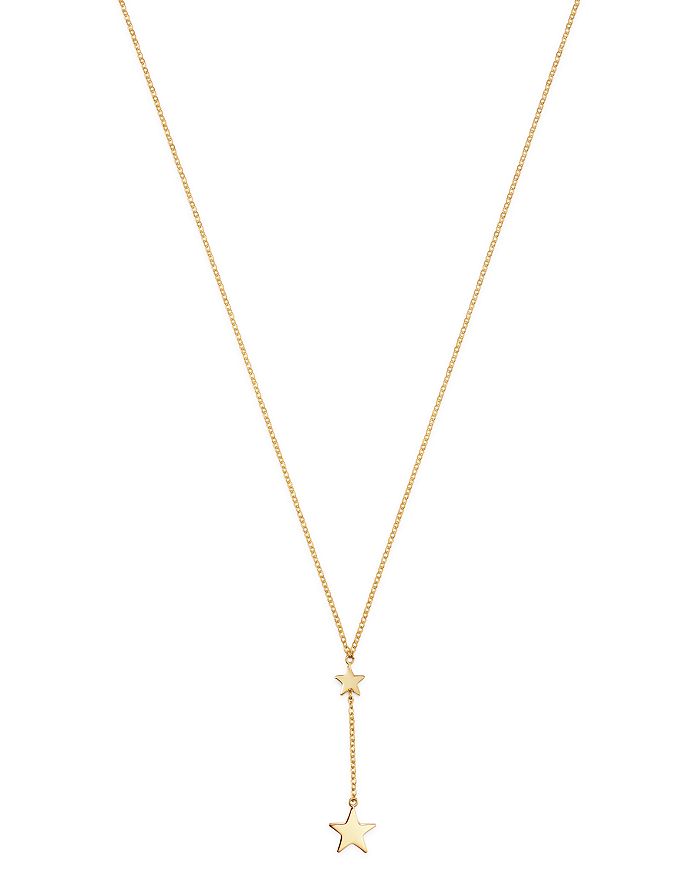 Moon & Meadow 14k Yellow Gold Star Drop Pendant Necklace, 19 - 100% Exclusive