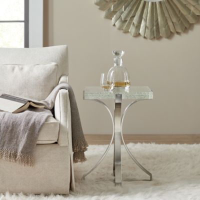 Bubble Glass Accent Table
