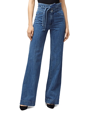 J BRAND SUKEY HIGH-RISE FLARED-LEG JEANS IN ELECTRIFY,JB002291