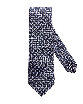 Eton Geometric Silk Classic Tie | Bloomingdale's
