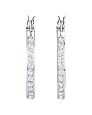 Swarovski Sommerset Hoop Earrings | Bloomingdale's
