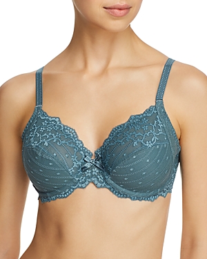 Chantelle Rive Gauche Full Coverage Unlined Bra In Abysse