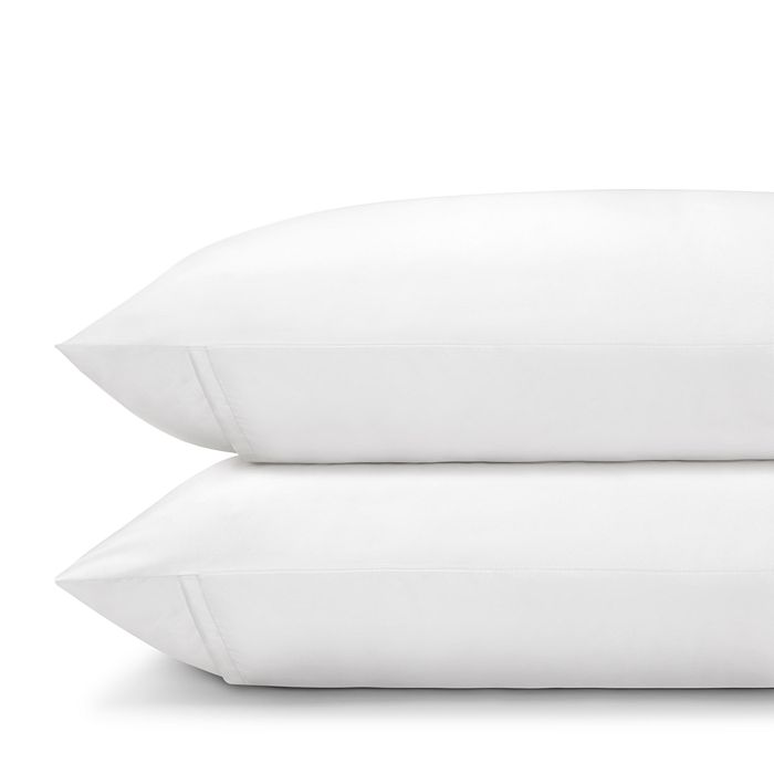 Gingerlily Silk Solid Pillowcase, Standard In White