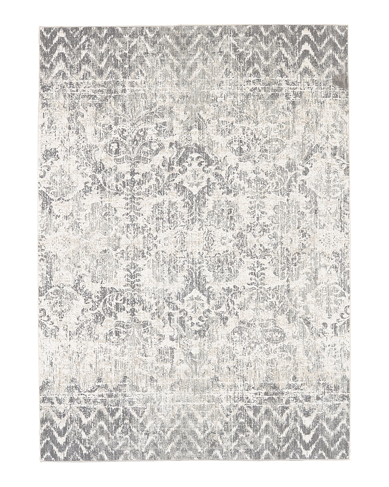 Karastan Touchstone Le Jardin By Patina Vie Area Rug, 3'6 X 5'6 In Willow Gray