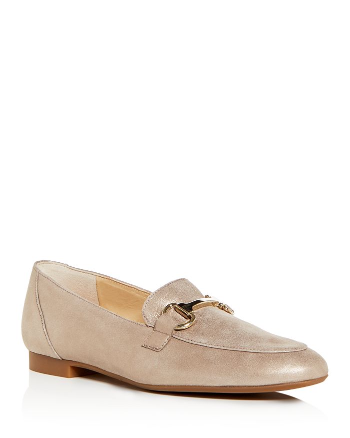 Paul Green Women's Bailey Apron-toe Loafers In Champagne Leather