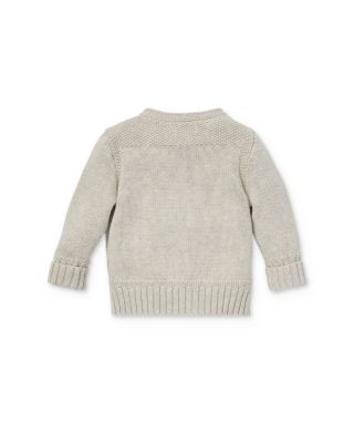 Boys' Combed Cotton Sweater - Baby