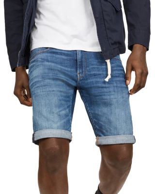 g star raw denim shorts