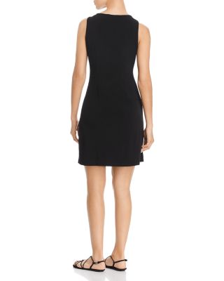 classic black shift dress