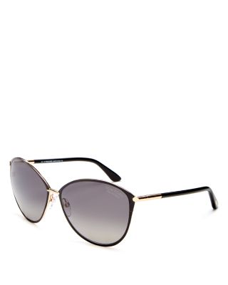 Penelope Polarized Cat Eye Sunglasses, 59mm