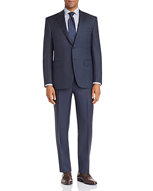 Canali Siena Textured-Weave Classic Fit Suit