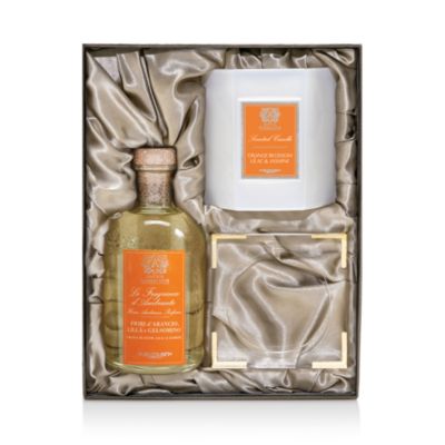 Antica Farmacista - Farmacista Orange Blossom, Lilac & Jasmine Home Ambiance Gift Set