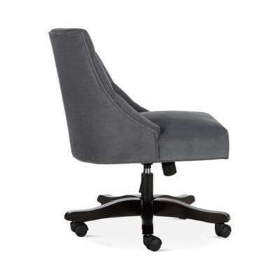 Soho Tufted Velvet Swivel Desk Chair