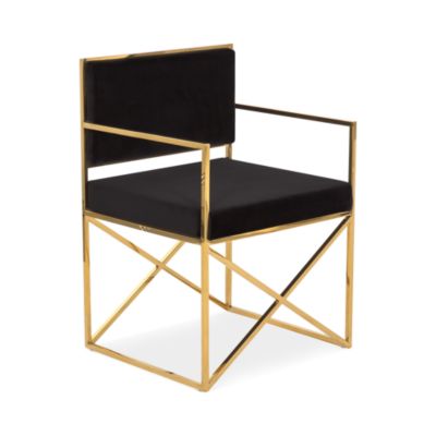 Safavieh - Couture Kian Velvet Directors Chair