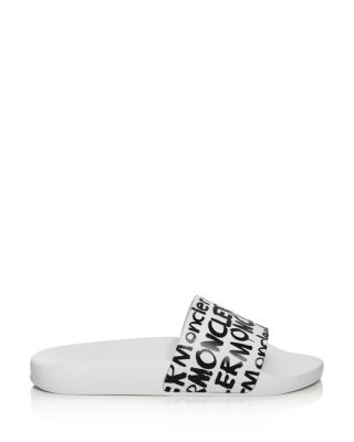 【MONCLER(モンクレール)】Slide Jeanne★ロゴプリントサンダル Moncler Women's Jeanne Logo Slide Sandals | Bloomingdale's