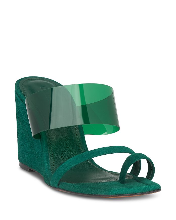 Whistles Women s Limited Thayer Perspex Wedge Heel Sandals