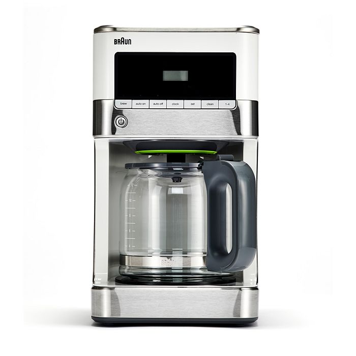 Braun BrewSense 12-Cup Drip Coffee Maker - White 