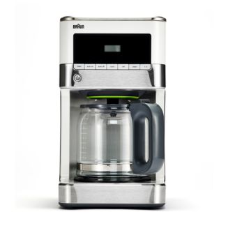Braun Brew Sense 12-Cup Stainless Steel Residential Drip Coffee Maker at