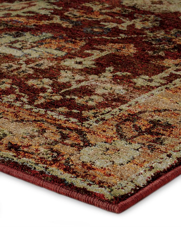 Shop Oriental Weavers Andorra 7154a Area Rug, 1'10 X 3'2 In Red/gold