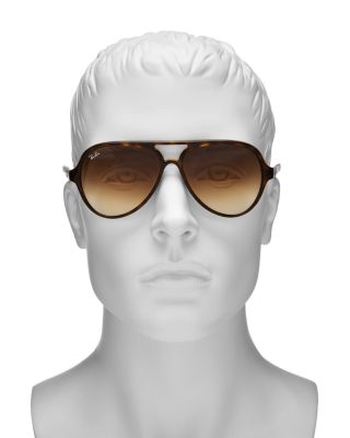  Brow Bar Aviator Sunglasses, 59mm