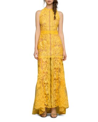bronx and banco yellow dress