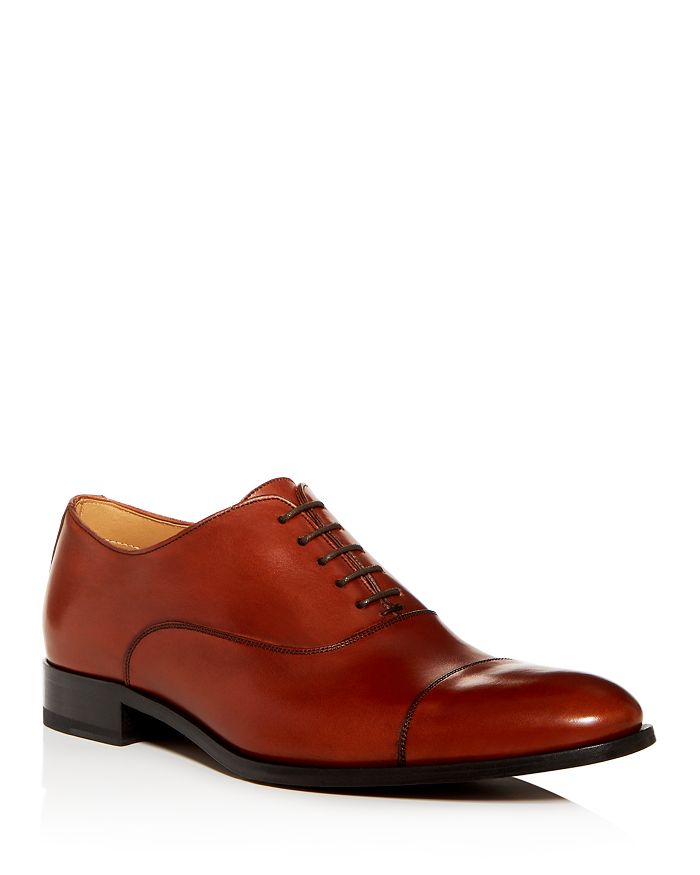 To Boot New York Men's Forley Cap-toe Leather Oxfords In Cuoio