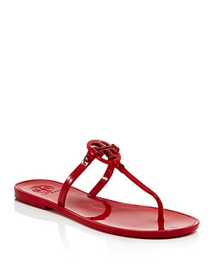 Tory Burch Women's Mini Miller Thong Sandals In Ruby Red