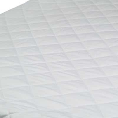 Black Luxury Fitted Crib &amp; Toddler Mattress Pad Cover