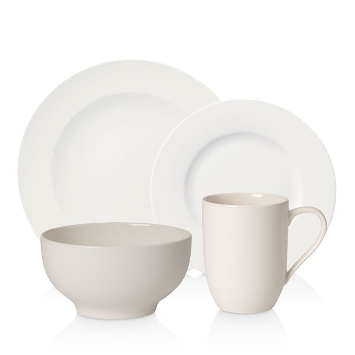 Villeroy & Boch For Me 4-piece Place Setting In White
