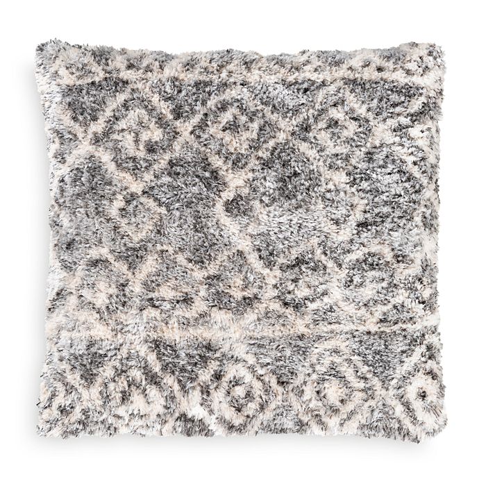 Surya Flokati Shag Throw Pillow 21 X 21 Bloomingdale S