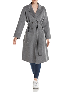 ANINE BING DYLAN BRUSHED WOOL & CASHMERE COAT,AB14-011-10