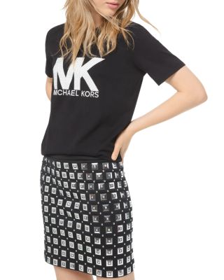 MICHAEL Michael Kors - Studded Mini Skirt
