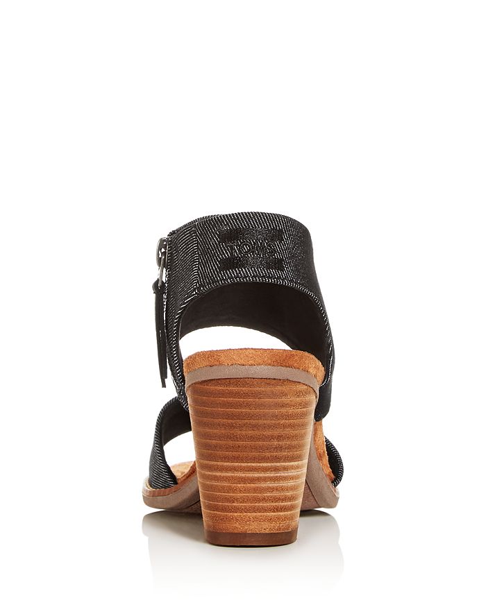Toms Majorca Dress Sandals Women's Shoes In Black