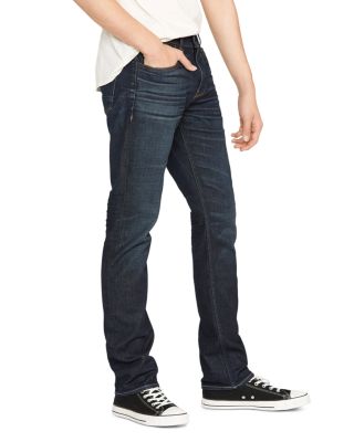 Blake Slim Straight Fit Zip Fly Jeans in Victory