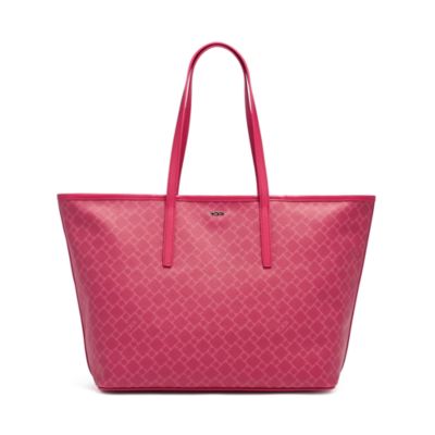 tumi pink luggage