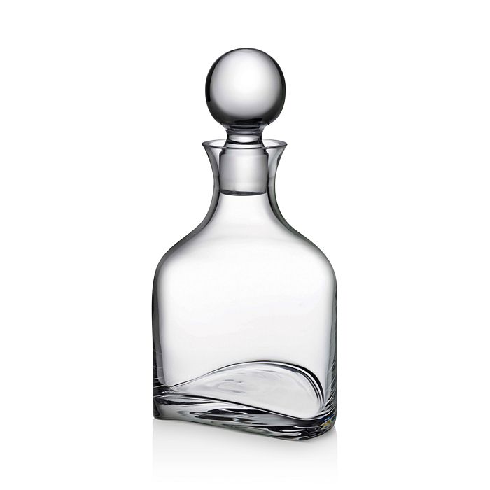 Shop Nude Glass Arch Whisky Bottle In Clear