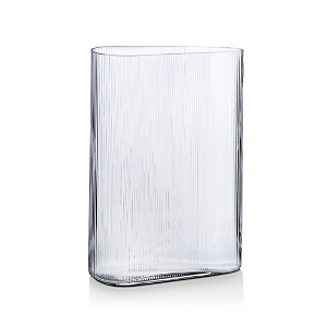 Shop Nude Glass Mist Tall Vase Clear